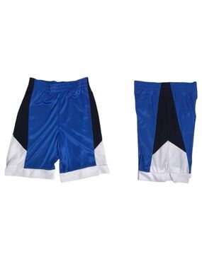 NWT Alive Blue & Black Color Block Boys Shorts